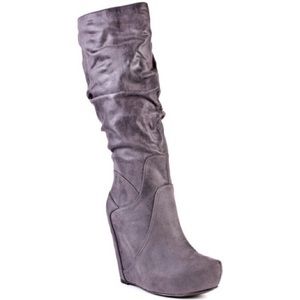 New Knee High Suede Boots